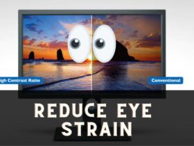 reduce eye strain monitor