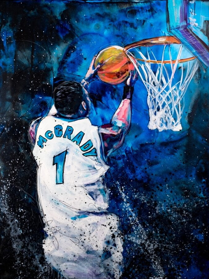 Tracy McGrady NBA Wallpaper by skythlee on DeviantArt